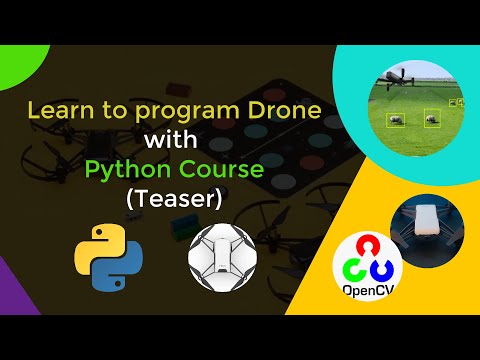Drone programming with python course (Teaser) | Computer vision | Robotics | Drones