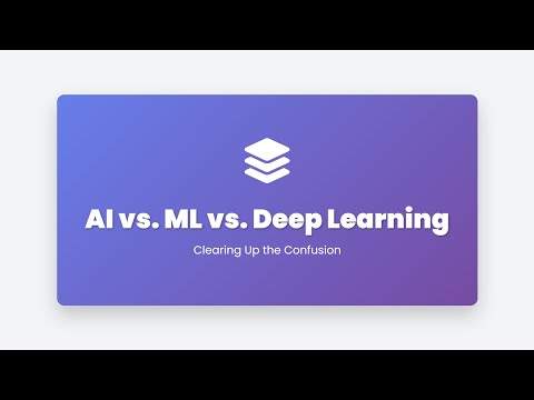 1.5 AI vs. ML vs. Deep Learning