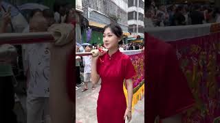 beauty潮汕美女，可爱的镖旗美少女！#teochew #潮汕 #美女#潮汕女孩#潮汕营标旗