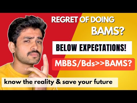 BAMS is below expectations?🥹| Regret doing ayurveda | but know the reality; BAMS vs MBBS