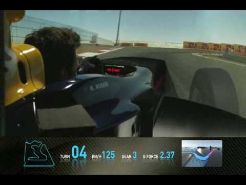 Mark Webber-RB-Bahrain GP simulation.flv