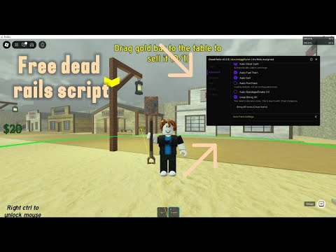 Dead Rails SCRIPT 🔥| Bring Items, Auto Fuel Train, (FREE)🔥