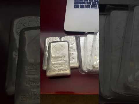 Cast or pressed? Does it matter? #shorts #silver #silverstacking