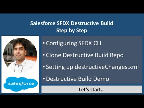 Salesforce SFDX Destructive Build Step by Step