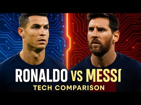 Messi vs Ronaldo 🔥 Data Comparison Like Never Before