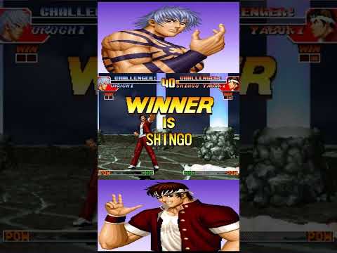 shingo Yabuki vs Orochi (kof 97) #thekingoffighthers #arcadechallenge #arcade #kof97