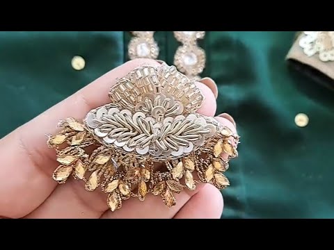 Easy and beautiful hand embroidery tricks with lace|kory ka asan kam