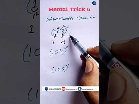Maths Mental Trick 6 #maths #mathsenglishsecret #shorts