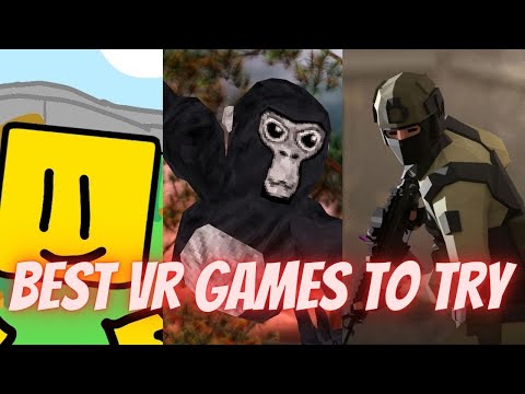 Top 10 BEST VR games to get on the Meta quest headset
