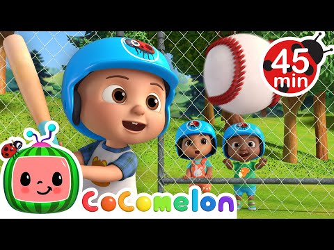 Take Me Out to the Ball Game Song! ⚾🧢 | CoComelon Nursery Rhymes & Kids Songs