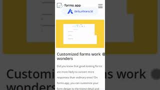 Forms App: Streamline Workflows with the Ultimate Form Builder