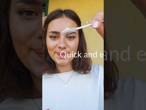 Brow lamination at home with Nanobrow Lamination Kit!