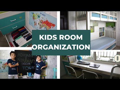 Kids Room Tour | Organization Tips & Ideas for Children’s Bedroom - Toys, Books, Clothes, Storage