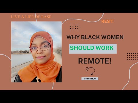 5 Reasons Why Black Women Should Work Remotely