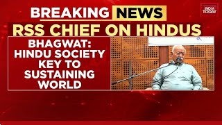 RSS Chief Mohan Bhagwat: ‘Hindu Society is Immortal’ | Major Address from Imphal | India Today News