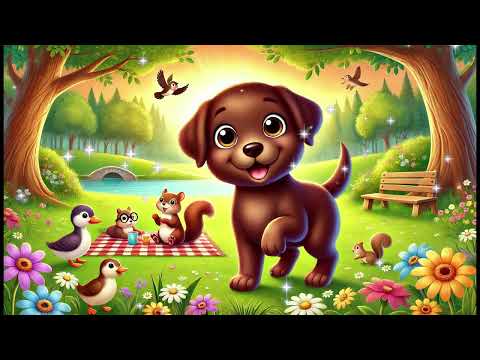Kids Bedtime Story - Cocoa the Chocolate Labrador's Delightful Day