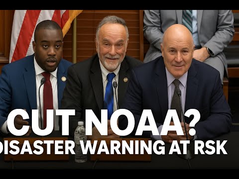 Congress Warns Cutting NOAA Could Leave America