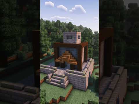 Minecraft Build Ideas - First House Shorts #shorts #minecraft #minecraftbuild #minecraftshorts