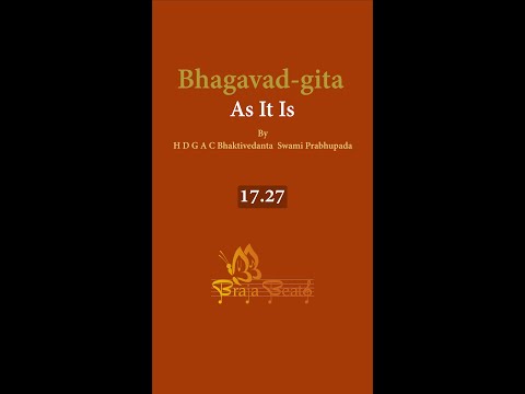 Bhagavad-gita 17.27