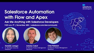 Salesforce Automation with Flow and Apex: Ask Me Anything with Salesforce Developers | November 2022