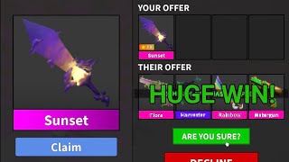 WHAT DO PEOPLE OFFER FOR SUNSET IN MM2!?