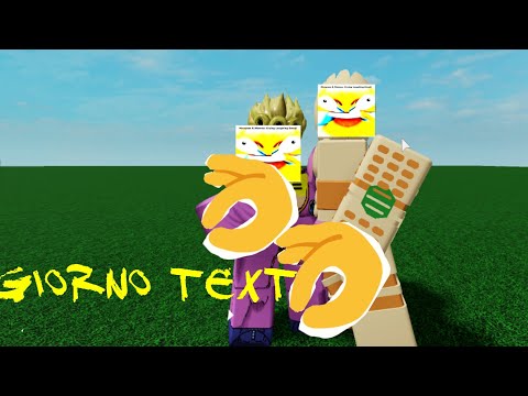 script showcase: Giorno giovanna