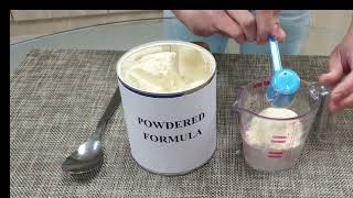 2. Preparing Milk Feeds for Nasogastric Tube Feeding (NGT)