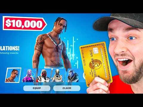 I Spent $10,000 Upgrading Subscribers Fortnite Accounts!