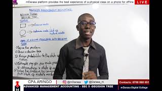 DECISION TREE (AMA -MAY 2017 Q1)- AMA & QA KASNEB EXAMS
