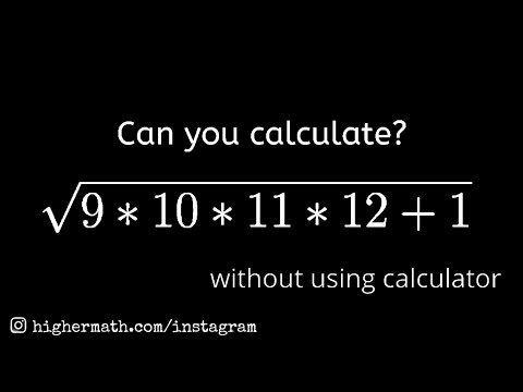 Olympiad maths question | Solve in 1 minute | Learn instant how to solve | without using calculator