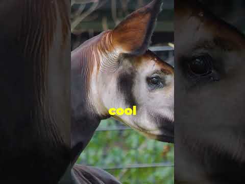 Meet the Okapi: Nature's Striped Enigma!