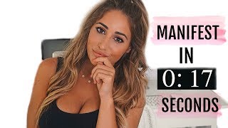 How to use the law of attraction 17 SECOND RULE