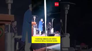 Watch: Farooq Abdullah sings famous Bollywood song in an undated video
