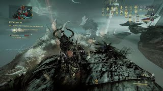 Warframe, SP Circuit.  Clouded King Oberon w/ R. Dark Dagger (Stages 1-12).