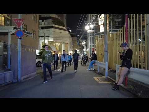 Relaxing Walk in Tokyo, Walking in Japan Shinjuku Kabukicho Okubo Park 大久保公園・新宿歌舞伎町をお散歩！ラブホテル街！トー横界隈