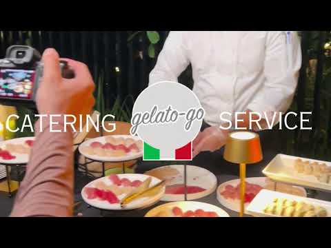 Unleash Your Creativity with Gelato Go's Catering Service!