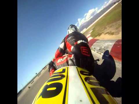 What it's like to ride at the track
