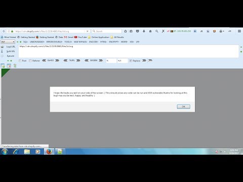 Unrestricted File upload to Open Redirection and xss using svg extension on Shopify