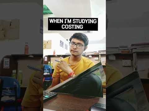 how I feel when I study cost?#ca #motivation #caexams #study #cainter #studymotivation