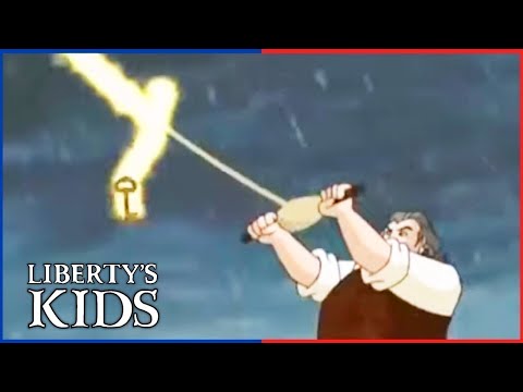 🇺🇸 Liberty's Kids 130  - In Praise of Benjamin Franklin | History Cartoon