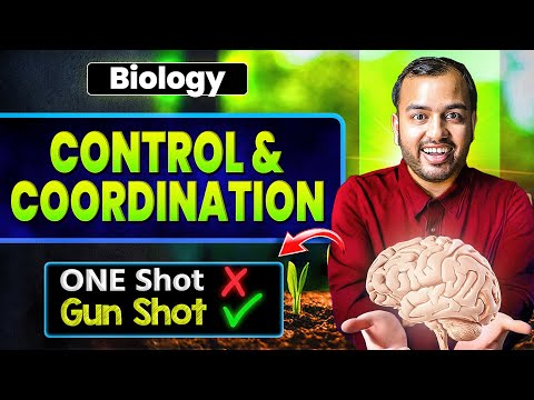 CONTROL & COORDINATION || GUN-SHOT - Class 10th  ✅ || 100% Paper Yahi Se Aayega !!