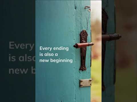 Every ending is also a new beginning.#shorts #inspirationalthoughts #motivational #whatsapp #status