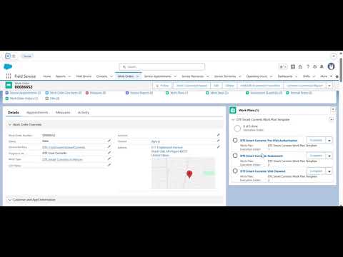 🛠️ Salesforce Portal | Customer Self-Scheduling with Auto Work Order & Appointment