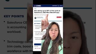 Tired of seeing these misleading headlines 🙄 about AI automating “50% of work” #ai #salesforce