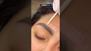 From Fuzzy brows to Flawless brows in seconds #shorts #brows #eyebrows #wax #waxing #browshaping