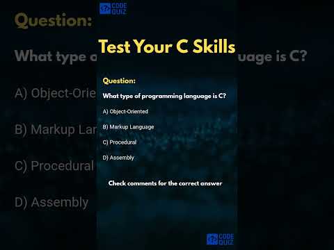Can You Solve This C Quiz in 10 Seconds?