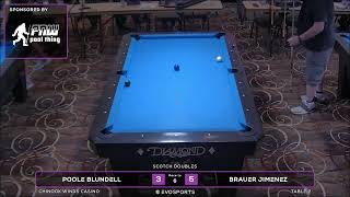 POOLE BLUNDELL vs BRAUER JIMENEZ - WBCA 8 BALL 2025 - TABLE 2 | EvoSports