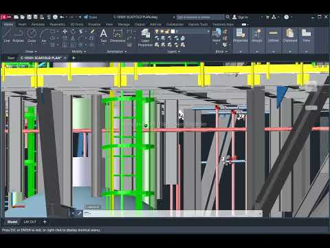 scaffold 3d drawing 01