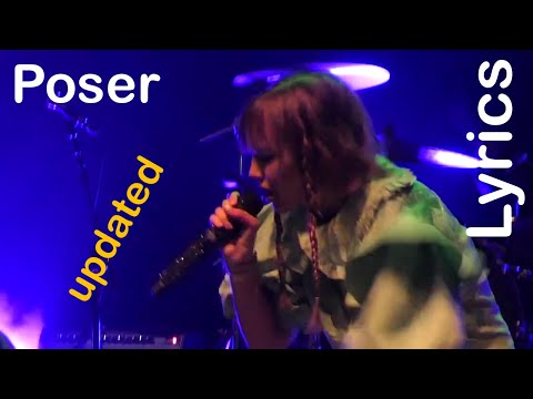 Grace VanderWaal, Poser, UrSB tour version, Lyrics video, updated