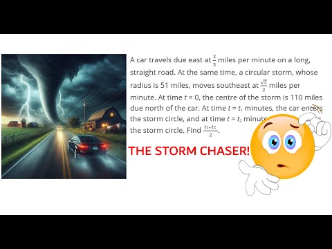 Solving the Storm Chaser Problem!